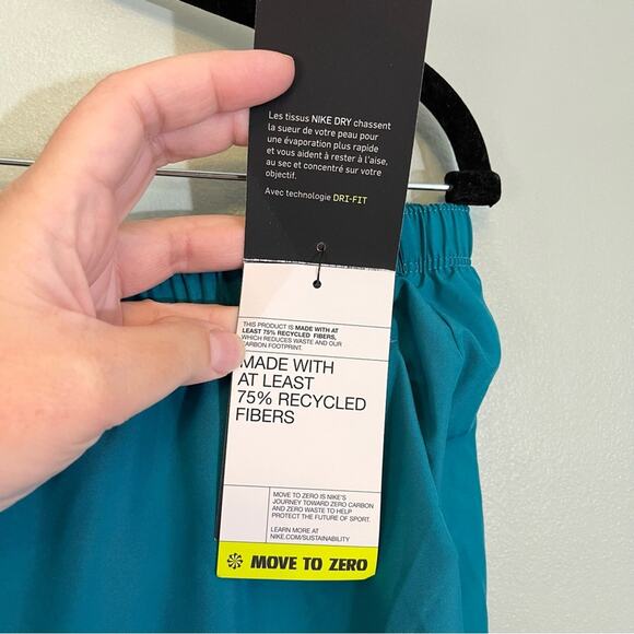 Nike Dri Fit Brief Lined Athletic Running Outdoor Challenger Shorts Blue XL NWT - Picture 7 of 13